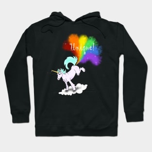 unique unicorn fart Hoodie